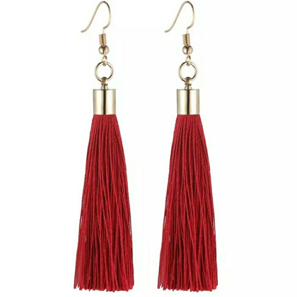 FRINGE TASSEL EARRINGS